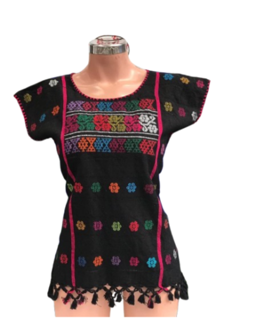 Hecho en GRO - Blusa Telar Cintura - Amuzgo